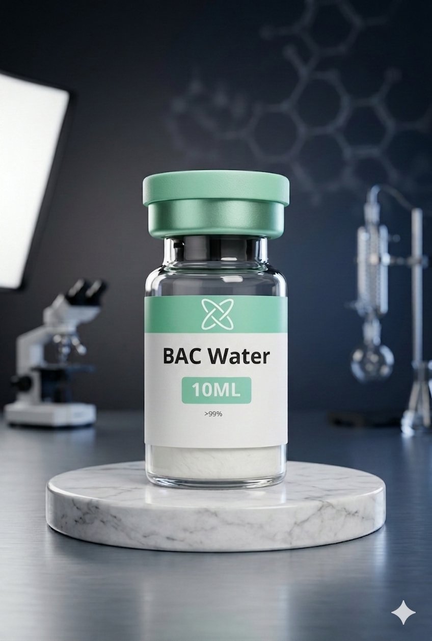 Agua bacteriostática 10mL - PeptixHouse